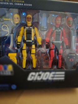 Gi joe classified gi joe and Cobra divers