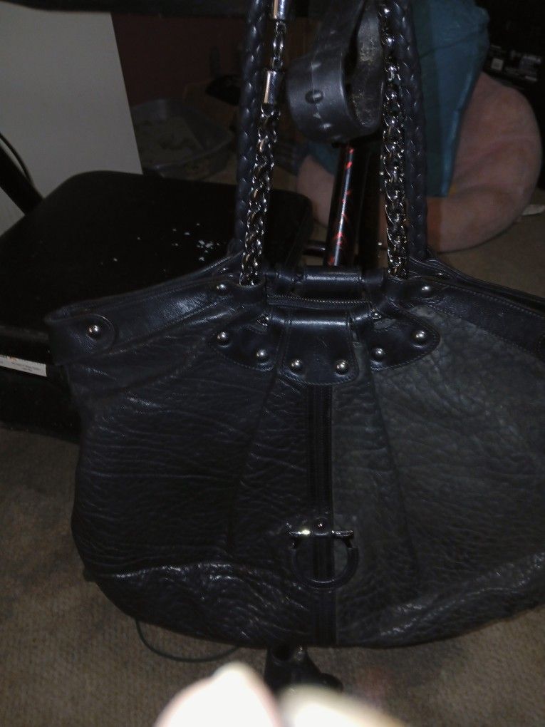 Women's Salvatori Black Big Purse