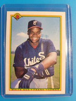 Frank Thomas Rookie Card  1990 Bowman