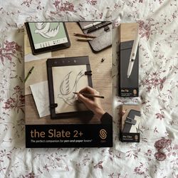 Slate 2+ drawing tablet with accessories 