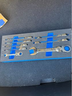 Cornwell 8pc Standard Flex Ratcheting Wrench Set (New)