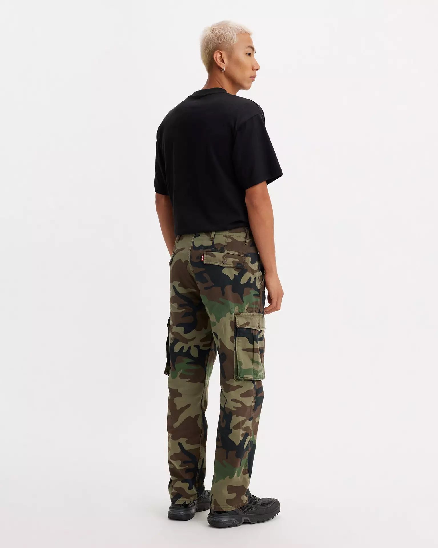 Levis Men’s ACE Cargo Pants, Size 29 x 30 Camouflage, 100% Cotton NEW NWT