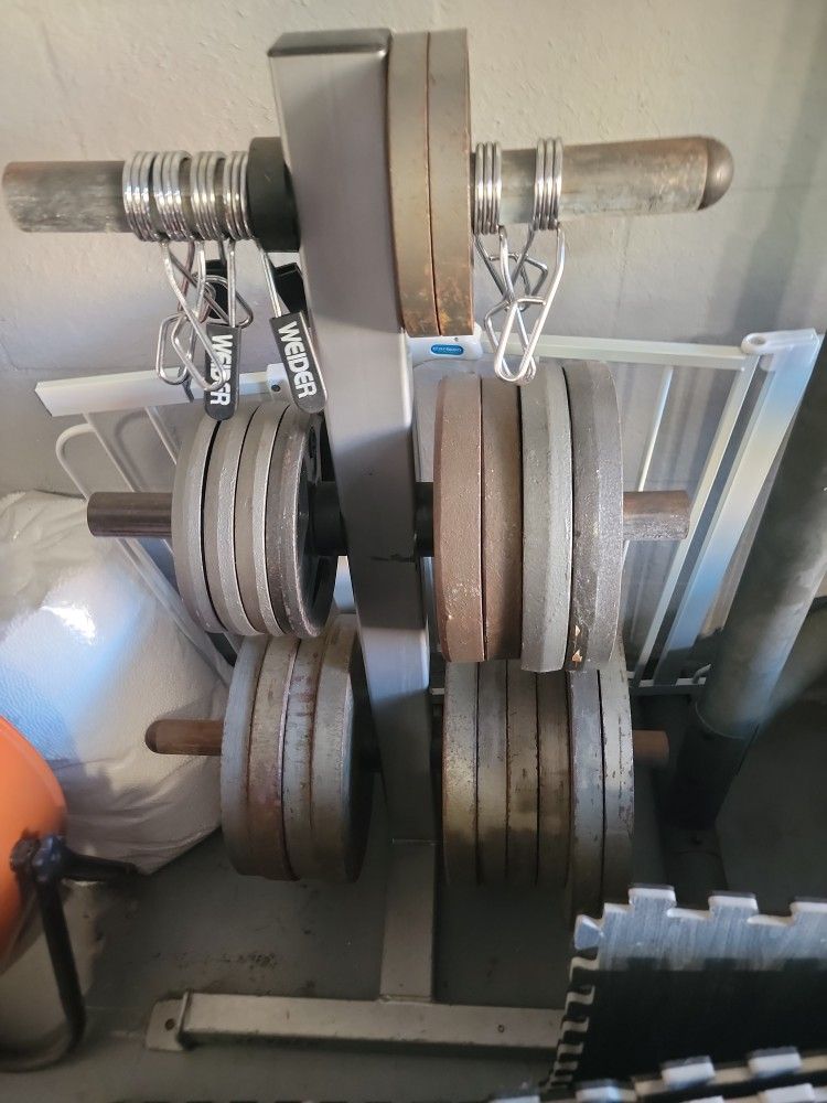 Iron Olympic Weights