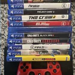 PS4  With Games 