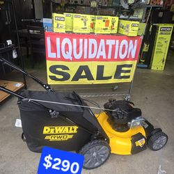DEWALT
21 in. 163cc Briggs and Stratton 725Exi Engine Rear Wheel Drive 3-in-1 Gas Self Propelled Walk Behind Lawn Mower