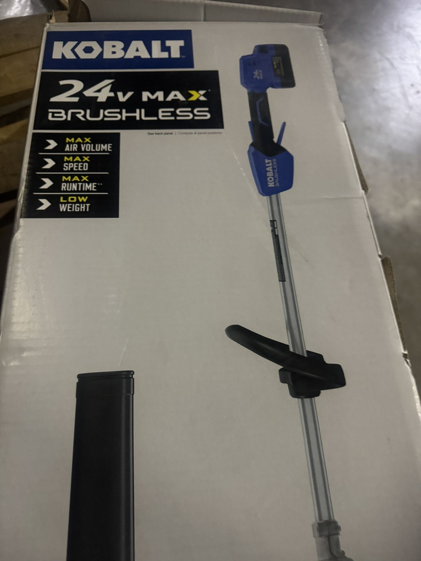 Kobalt 24-Volt BL Leaf Blower and String Trimmer Combo Kit