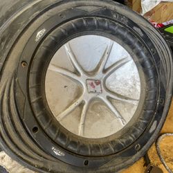 12” Kicker Sub With Roksford Fostgate Box