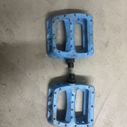 Odyssey Twisted Bicycle Bike Pedals Blue 