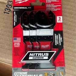 Milwaukee Oscillating Saw Blades Nitrus Carbide
