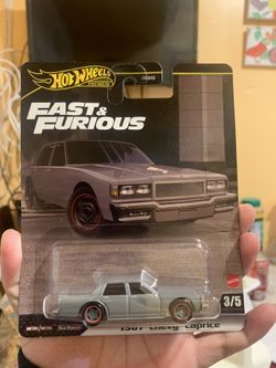 1987 Chevy Caprice Hot Wheels Fast and Furious diecast car #FastAndFurious #DiecastCar