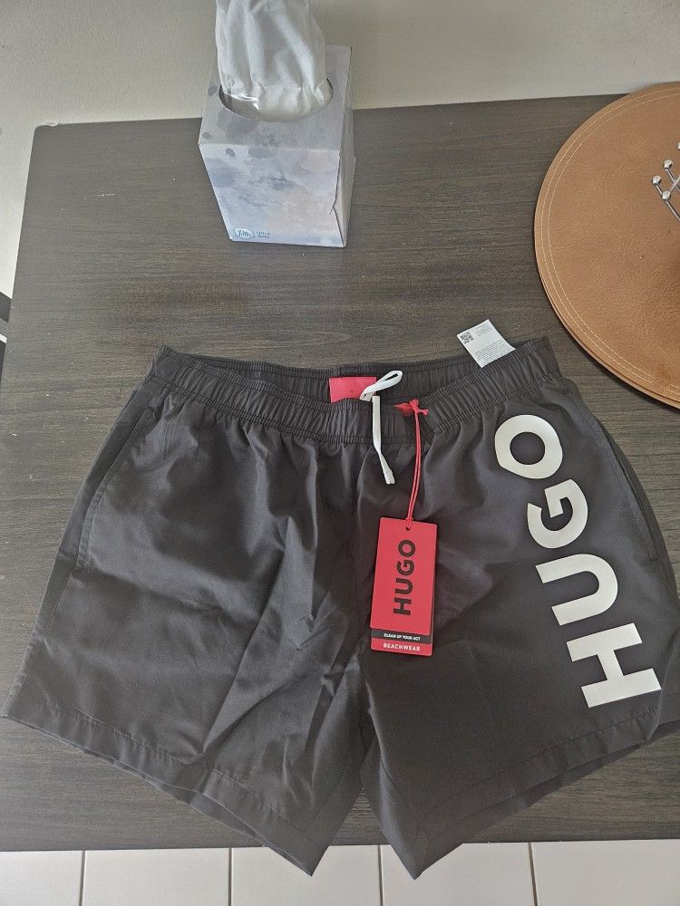Hugo Boss Swim Short Medium Black