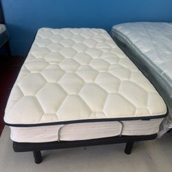 Twin Bed Frame With Mattress