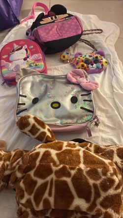 Little girl backpack/lunchbox bundle