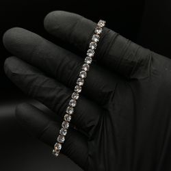 Gold Plated-diamond Bracelet 