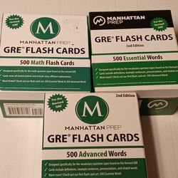 Manhattan Prep Flashcards Essential Advanced Words And Math
