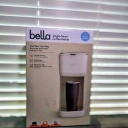 bella Drip Coffee Maker Oatmilk