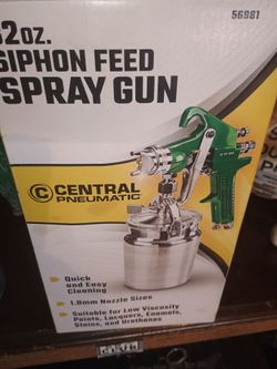 Siphon Feed Spray Gun