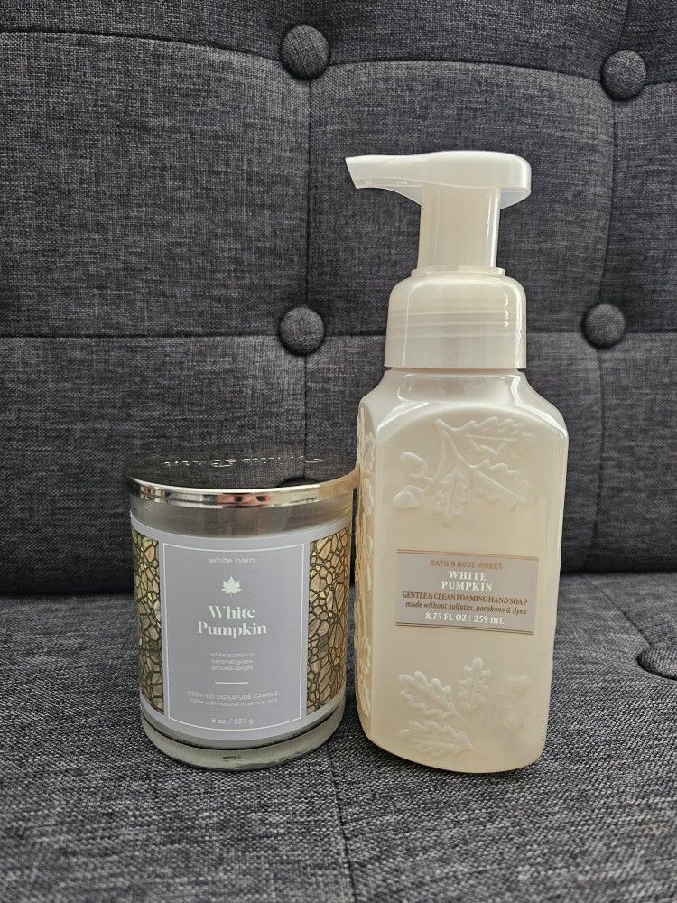 White Pumpkin Bath And Body Works