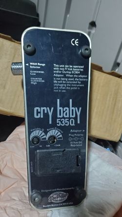 Wha Wha Cry Baby Pedal