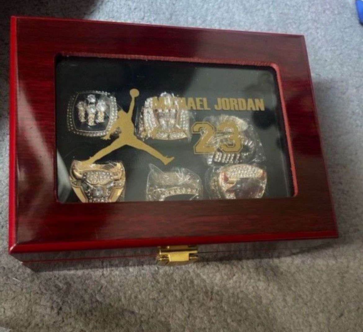 Micheal Jordan Championship Rings