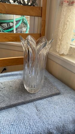 Heavy Crystal Vase