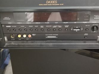 SONY DA30ES Digital Cinema Surround Sound FM AM AV Receiver
