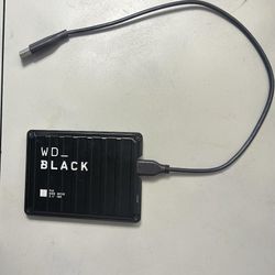 2TB WD Black External Hard Drive  