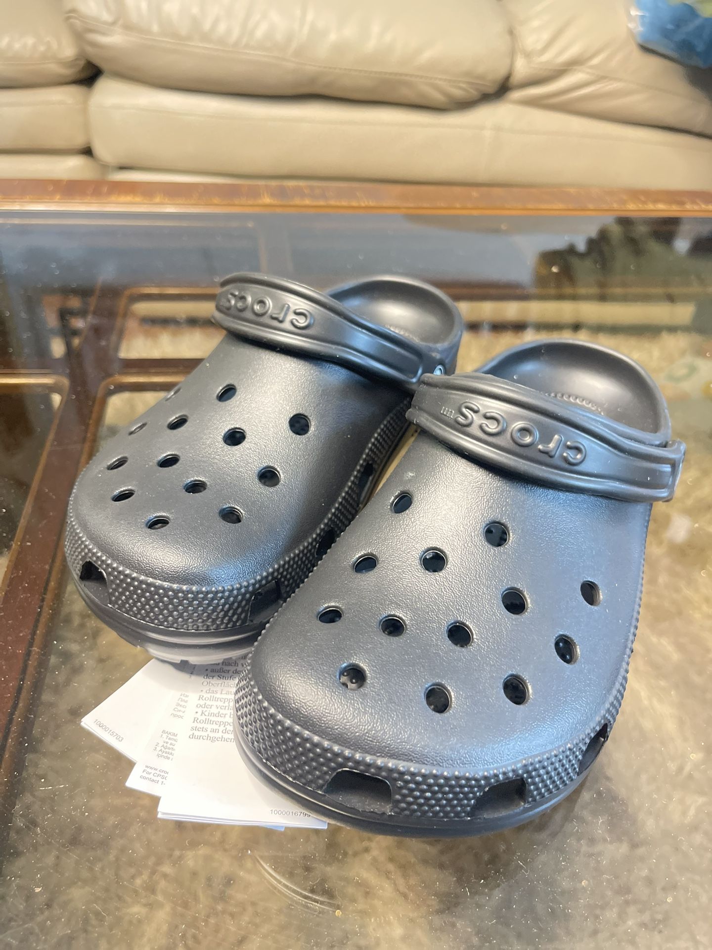 Black Crocs