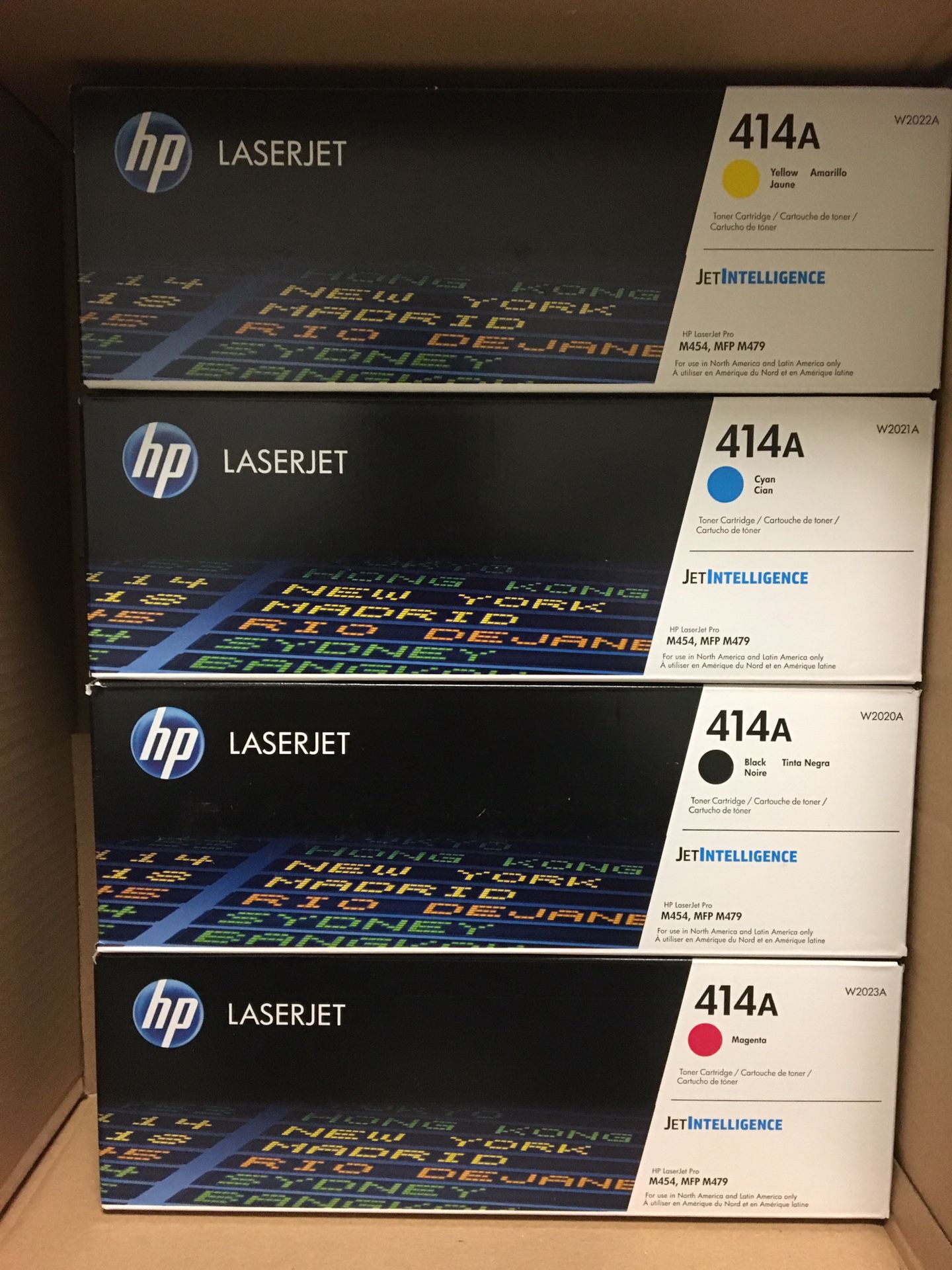 HP Ink Cartridges 414A (4)