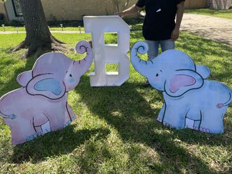 Baby Letters And Elephants