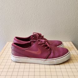 Men Size 10.5 - Nike Zoom SB Stefan Janoski Red Wine