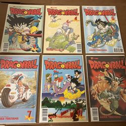 Rare Dragon Ball And Dragon Ball Z Viz Comics From 1(contact info removed) First Printing 