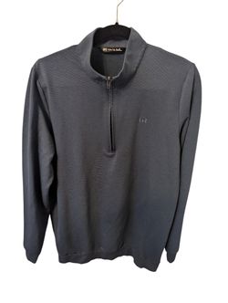 Travis Mathew ¼ Zip Pullover Medium Smoky Blue