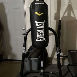Punching Bag With Speed Bag Covert Part 