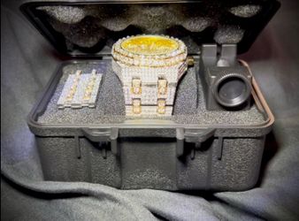 Padded, Hard Watch Case  and included accessories