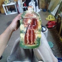 Vintage 1950s Davy Crockett Cookie Jar