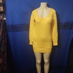 New Yellwo Miami Dress Size Small 