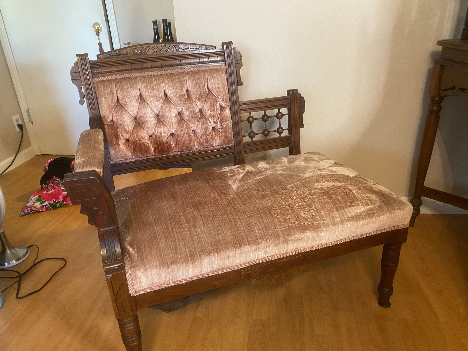 Antique Love Seat chair