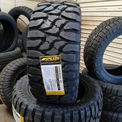 New Set Of Tires 33 12.50 20 APLUS MT