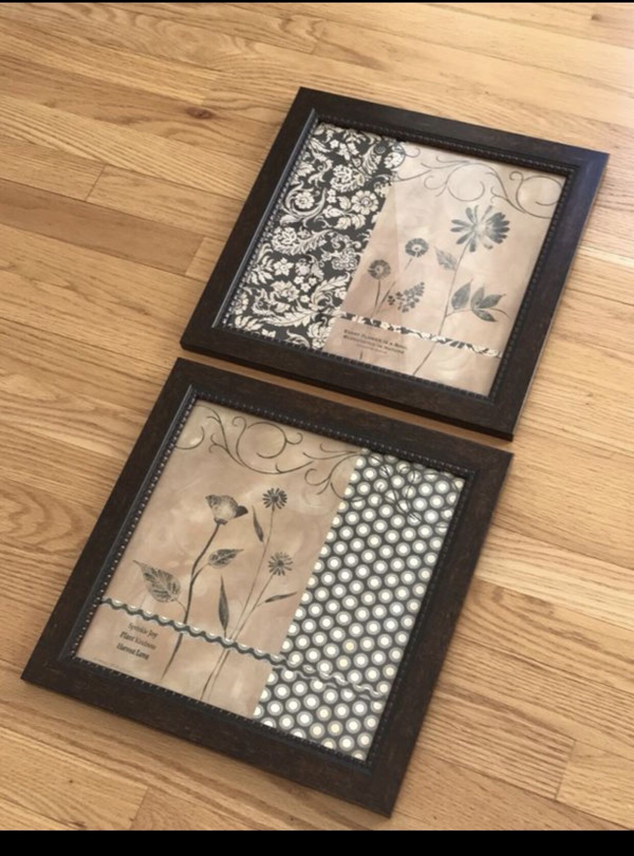 Framed pictures