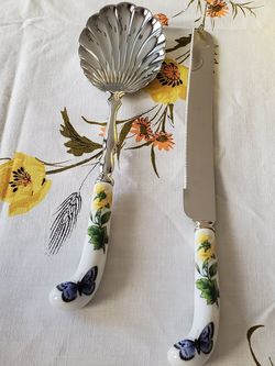 Country chic serving ware