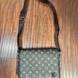 LV Monogram Eclipse Messenger Bag