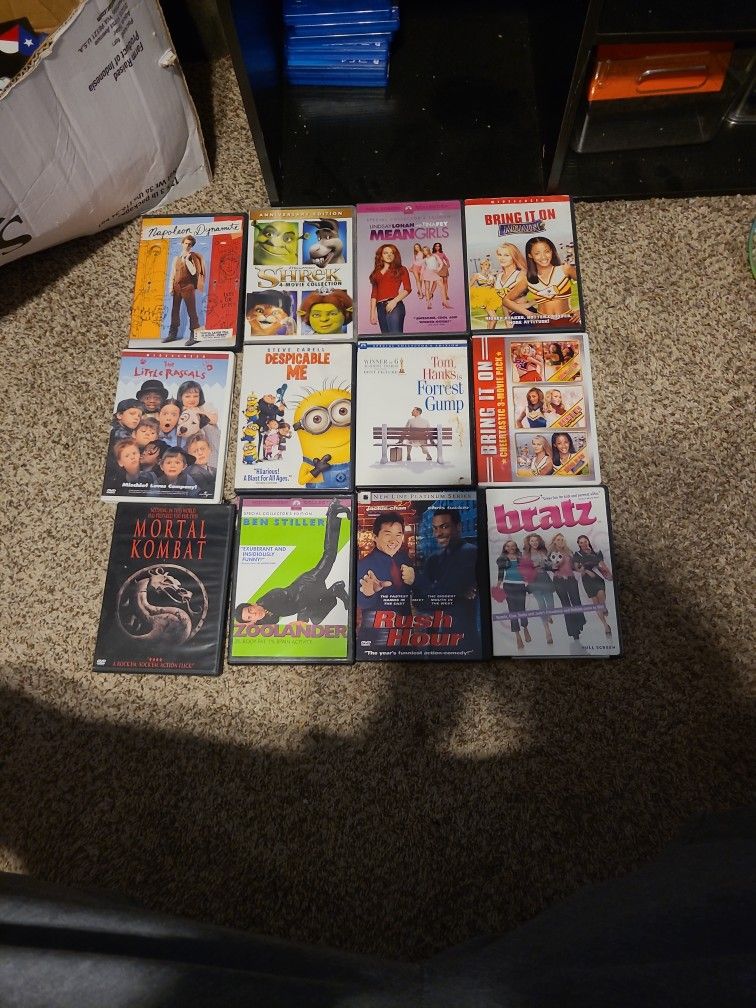 Movies - $3 Each, or $15 For All