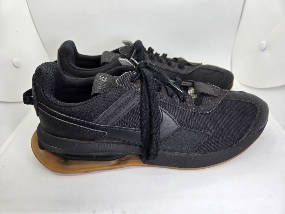 Nike Air Max Pre-Day Shoes Men's 10 Black Gum Athletic Running Workout Sneakers