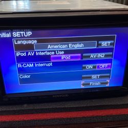 KENWOOD CD PLAYER DOUBLE DIN ( No Bluetooth)