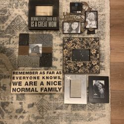 6 Frames & Home Decor Sign