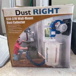 650 CFM Wall-Mount Dust Collector