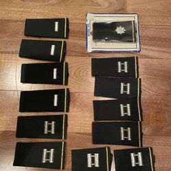 Vintage Army Male Soft Shoulder Boards Small and Large