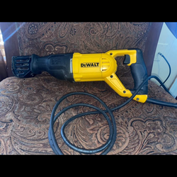 Dewalt Corded Reciprocating Saw 12 Amp