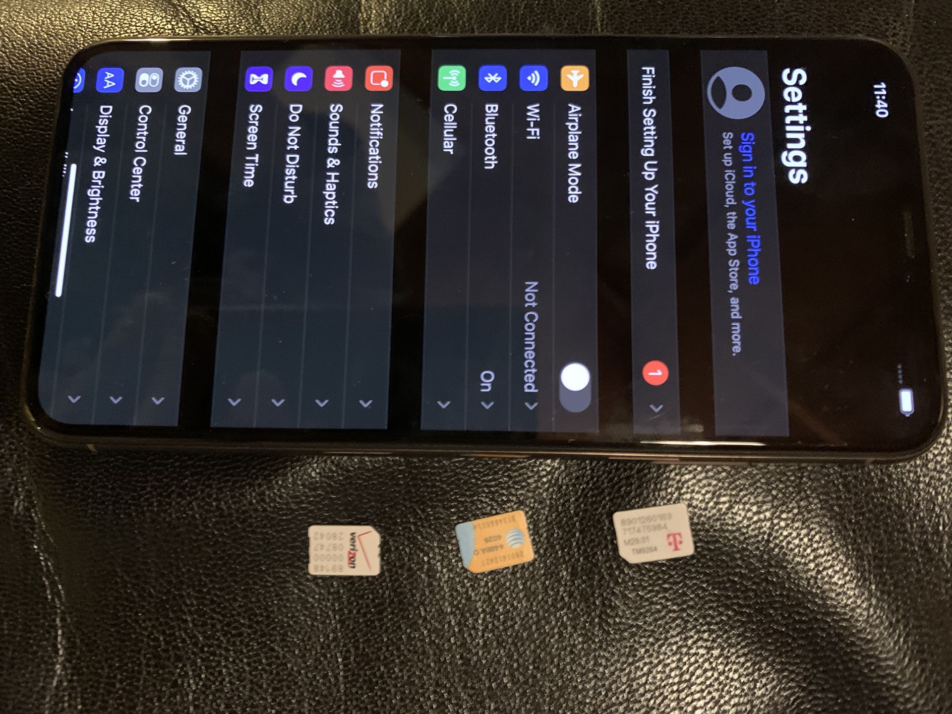 IPhone XS MAX unlocked any SIM card 100% working